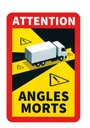 Signalisation materialisant les angles morts - Camion - LAMPA