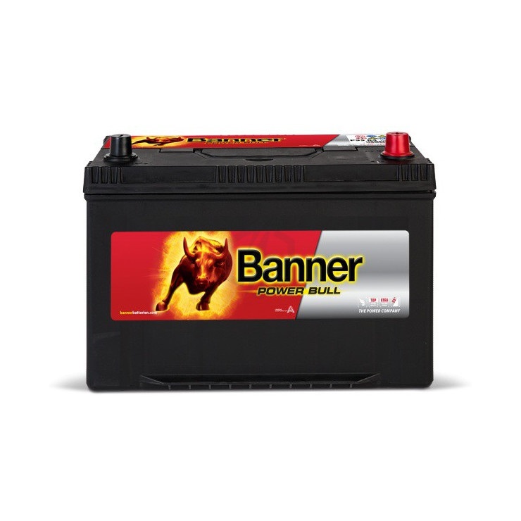 Battery POWER BULL 12V 95AH 740A D31D - BANNER