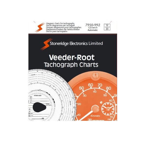 Tachograph discs 125 km/h - STONERIDGE