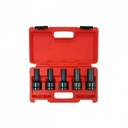 Douilles femelles, torx à choc 3/4" longues, en coffret - EUROGESTE