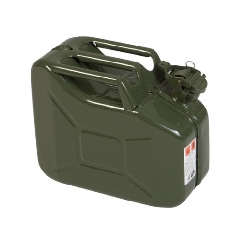 US metal jerrycan, 10 liters - SODISE