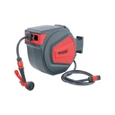 Automatic water hose reel, 20 meters - SODISE