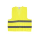 Yellow safety vest with reflective stripes - FORCH