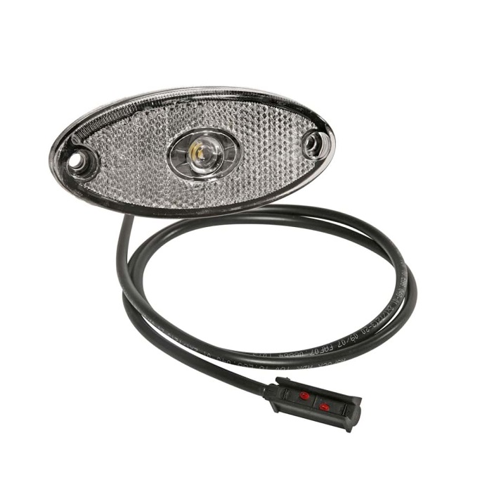 White position 24V light, FLATPOINT II - ASPOCK