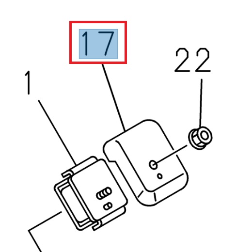 Left engine mount cover - ISUZU PARTS