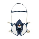 Reusable FFA1P2 R D half-mask with valve - FORCH