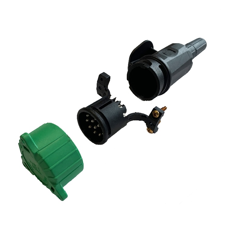 Plug 13-pin 12V, for trailer - ROBERT LYE