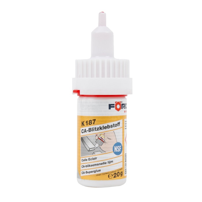 Colle cyano instantanée K187, 20 grammes - FORCH