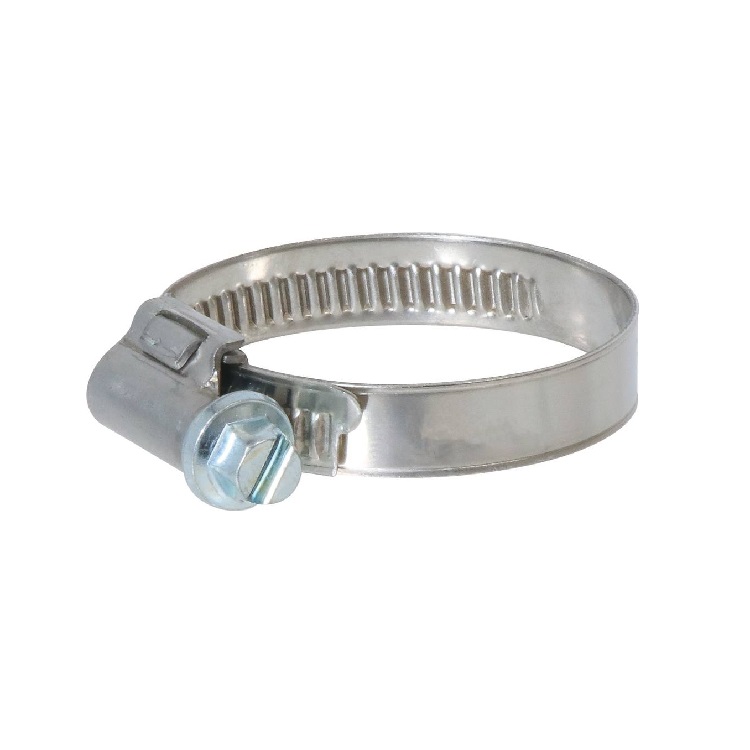 Collier inox 9 mm, diamètre de 10 à 16 mm - SODISE