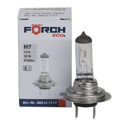 Lampe 12V halogène MONO H7 ECO - FORCH