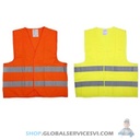 Set of yellow / orange signaling vest - FORCH