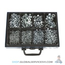 Réassortiment d'écrous hexagonaux DIN 934-8, zingué - FORCH