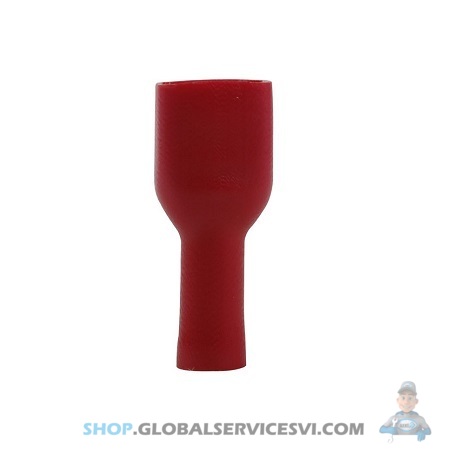 Cosses pré-isoléespour câbles de 0,5 Rouge, 1,5 mm² - FORCH