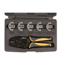 Set clip crimp 5 jaws - FORCH
