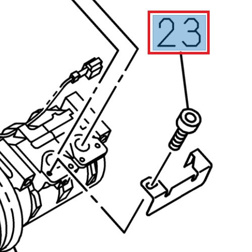 Allen screw M6 x 12 - ISUZU PARTS