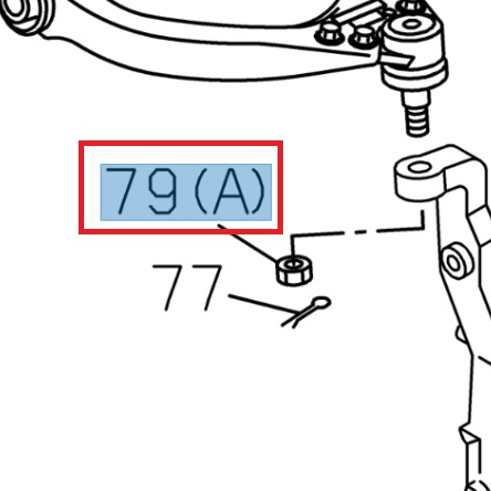 Écrou M14 - ISUZU PARTS