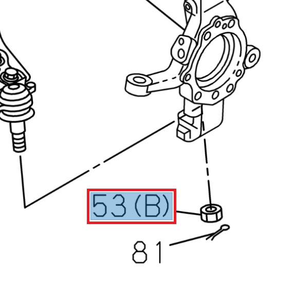 Nut M18 - ISUZU PARTS