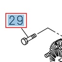 Vis hexagonale M8 x 20 - ISUZU PARTS