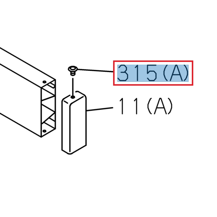 Plastic rivet - ISUZU PARTS