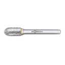 Cylindrical carbide strawberry rounded - FORCH