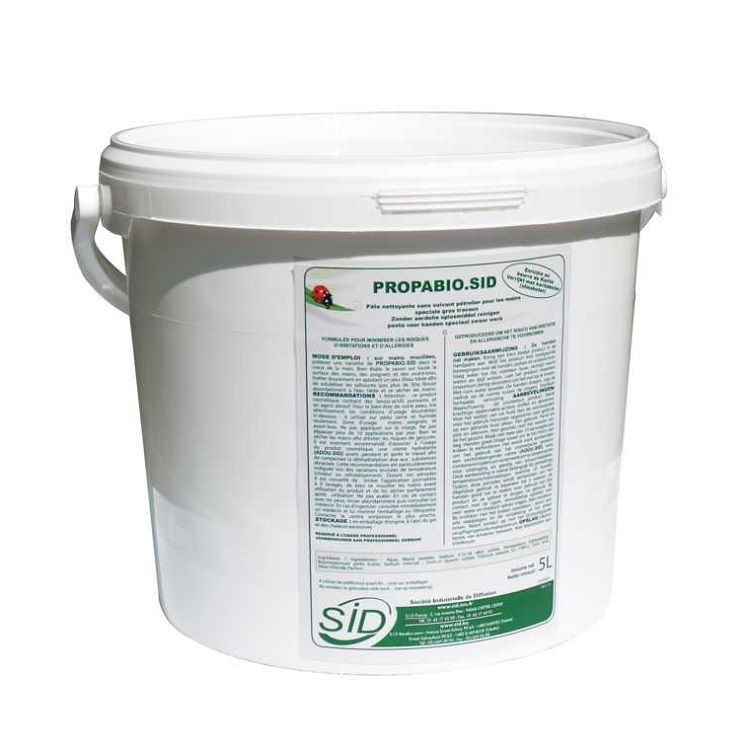 Pâte nettoyante PROPABIO, gros travaux, 5 litres - SID