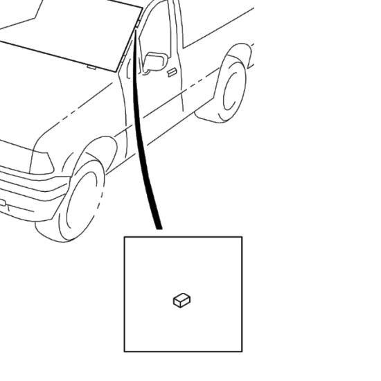 Spacer; Windshi - ISUZU PARTS