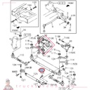Rod; Track,Cent - ISUZU PARTS