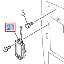 Actionneur de verrou de portière arrière droite - ISUZU PARTS