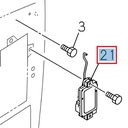 Left rear door lock actuator - ISUZU PARTS