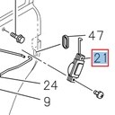 Left rear door lock actuator - ISUZU PARTS