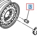Écrou plein M12 - ISUZU PARTS