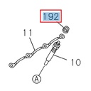 Nut M4, glow plug - ISUZU PARTS