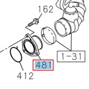 Bride pour conduite de turbocompresseur - ISUZU PARTS