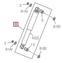 Rear shock absorber - ISUZU PARTS