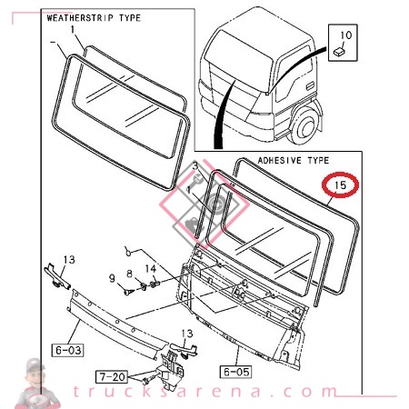 Finisher; Winds - ISUZU PARTS