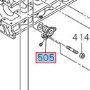 Water supply connector - ISUZU PARTS
