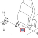Charnière de dossier de siège - ISUZU PARTS