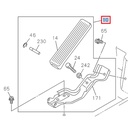 Accelerator pedal, complete - ISUZU PARTS
