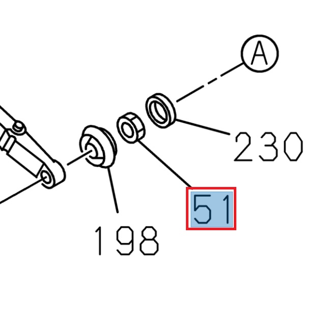 Écrou M24 - ISUZU PARTS