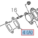 EGR valve gasket - ISUZU PARTS