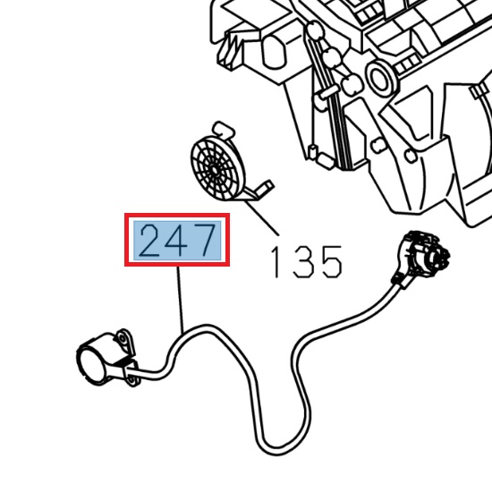 Heater actuator connection - ISUZU PARTS
