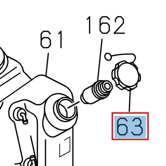 Bouchon de remplissage d'AdBlue - ISUZU PARTS
