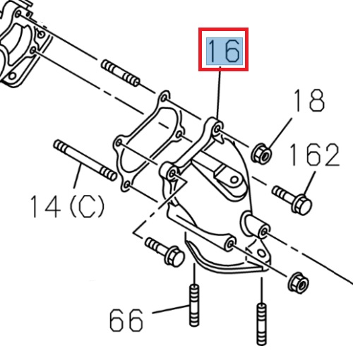 Turbocharger pipe - ISUZU PARTS