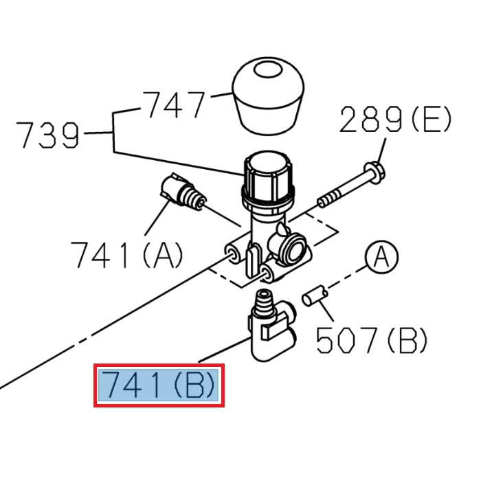 Connector for shift control valve - ISUZU PARTS