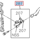 Water pipe fitting - ISUZU PARTS