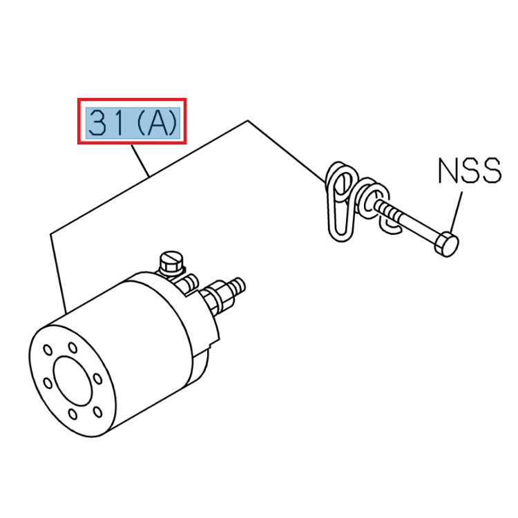 Contacteur de démarreur - ISUZU PARTS