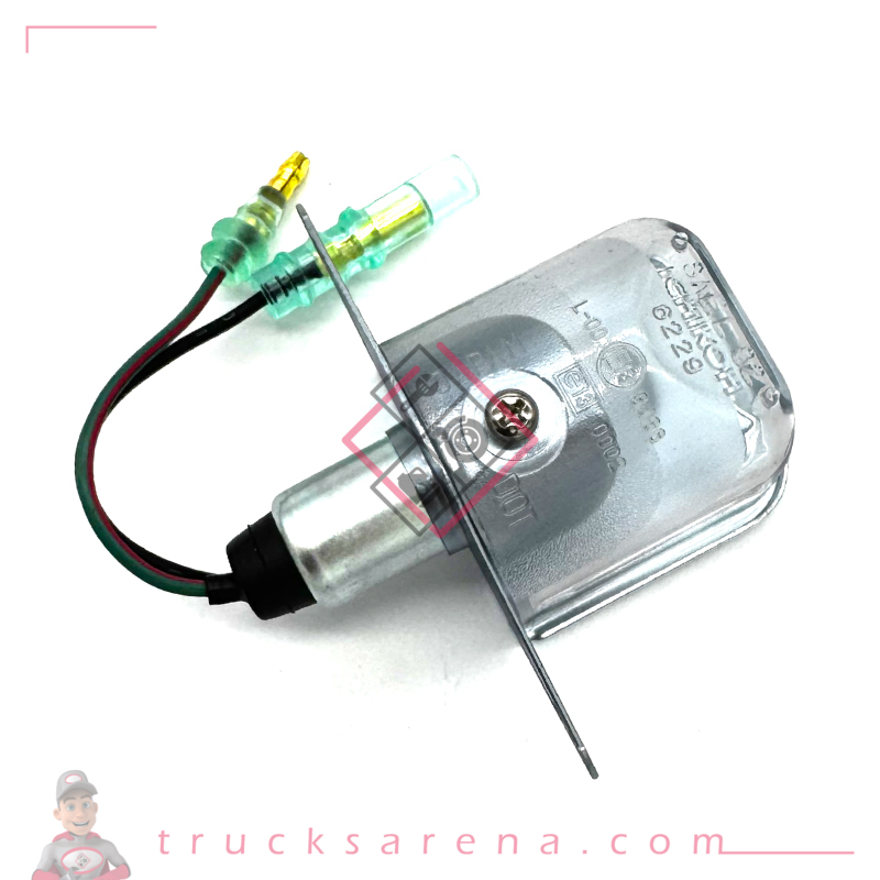 License plate light, 24V - ISUZU PARTS