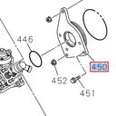 Fuel pump flange - ISUZU PARTS