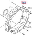 Flywheel bell housing - ISUZU PARTS