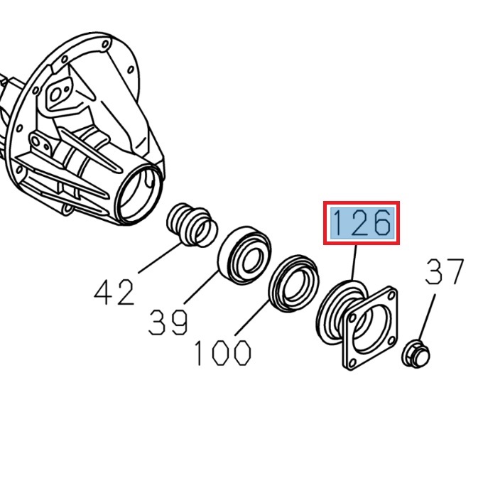Accouplement pour pignon de commande - ISUZU PARTS